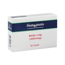 Dermoskin Medohbiotin 5 Mg 60 Tablet Medobiotin