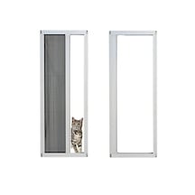 Akordeon Pilise Yırtılmaz Ped Kedi Tüllü Kapı Sineklik Beyaz 90x210 İstenilen Ölçüde En 90'a Kadar Boy 210'a Kadar