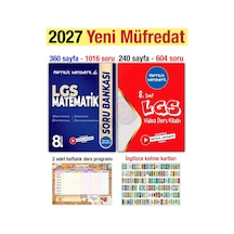 8. Sınıf 2027 Partikül Matematik Soru Bankası Lgs Video Ders Kitabı Seti
