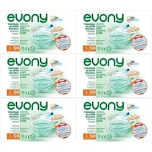 Evony Yumuşak Elastik Kulaklı Cerrahi Maske 300 Adet