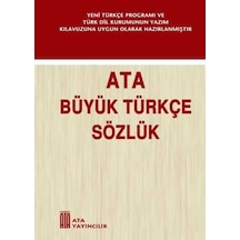 Ata Yayıncılık Büyük Türkçe Sözlük (Sert Kapak)