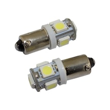 Space 53 Led Ampul 5 Smd Beyaz 2'Li Set 24V Tek Duy Ampul 7 Smd Led