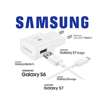 Senalstore Samsung Uyumlu S6 S7 Edge Note 4 Note 5 Hızlı Şarj Cihazı Şarj Aleti