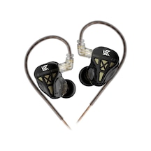 Kz Dqs Metal Kablolu Mikrofonlu Kulaklık Kulak İçi Kulakiçi Kulaklıklar Hifi Dqs Black No Mıc