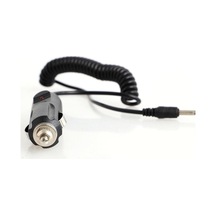 Çakmak Spiral Kablolu 12 Volt 3.5 Mm 1.35 Mm Şarj Adaptör Radar Tespit Cihazı Adaptörü 1 Metre Kablolu