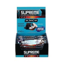 Muscle Station Supreme Protein Bar Dark Chocolate Coconut 40 G 24 Adet