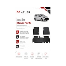 Toyota Proace City 2020 Model 4d Ekstra Havuzlu Paspas