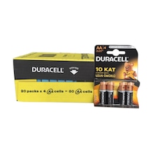 Duracell Duralock LR6/MN1500 AA Kalem Pil 4 x 20'li