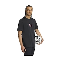 Adidas Messi N N Erkek Siyah Tişört