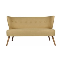 Bienville Loveseat İkili Koltuk Sütlü Kahve
