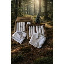 %100 Müslin 7'li Bebek Ağız Silme Mendili 2 Li Paket