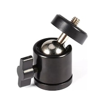 Microcase AL2983 Tripod için 360 Döner 1/4 Metal Mafsal Aparatı
