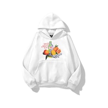 Kadın Vacation Time Sweatshirt Beyaz Beyaz