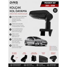 Peugeot 307 2001 - 2008 Kolçak Kol Dayama Siyah