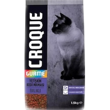 Croque Gurme Balıklı Yetişkin Kedi Maması 1500 G Croque Gurme Balıklı Yetişkin Kedi Maması 1500 G