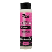Rich Su Bazlı High Gloss Parlak Vernik 500 Cc