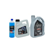 Power Ten 10W-40 Motor Yağı 4 L + Kırmızı Antifriz 3 L + Cam Suyu