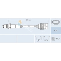 Audi A6 C5 Oksijen Sensoru 2.8 1998-2002 Ack Alg Amx Apr Aqd Fae 77157