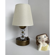 Krem Şapka Plst.kristal Eskitme Ayak Krem