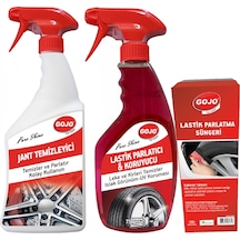 Gojo Lastik Parlatıcı 750 ML + Jant Temizleyici 750 ML