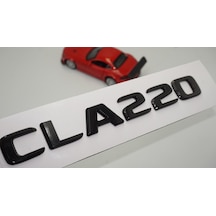 CLA 220 Bagaj Parlak Siyah ABS 3M 3D Yazı Logo
