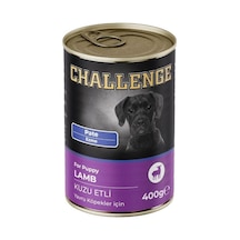 Challenge Pate Kuzu Etli Yavru Köpek Konservesi 400 Gr