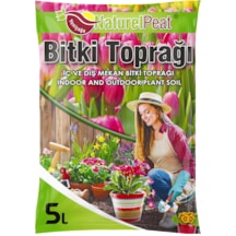 Naturel Peat Bitki Toprağı - 5 Litre 100