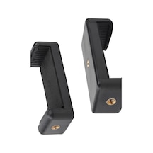 Tripod Uyumlu Ayarlanabilir Akıllı Telefon Tutucu Aparatı Stand Ve Tripod İçin 360 Derece Uyumlu Telefon Tutucu Başlık