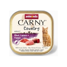 Animonda Carny Country Sığırlı Kuzulu Ve Sülünlü Yetişkin Kedi Konservesi 100 Gr 128-20070.01