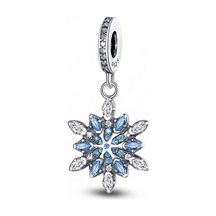 Fubena Taşlı Kar Tanesi Sallantılı Charm