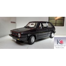 Burago 1979 Volkswagen Golf Mk1 Gtı 1 24 Siyah Model Araba