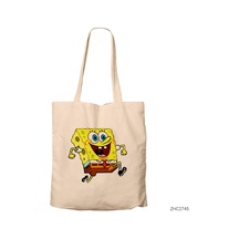 Spongebob Happy Kanvas Bez Çanta