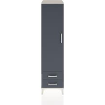 Hyperion Dolap Tek Raflı 2 Çekmeceli Tek Askılı 44x44x182 Ayt... Aytaşı