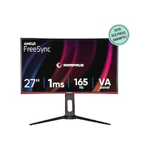 Rampage Voyager VY27R165 27" 165Hz 1MS Freesync Pivot Curved Oyuncu Monitorü