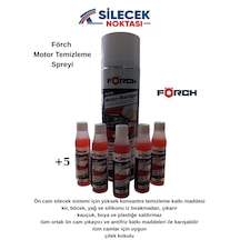 Förch Motor Temizleme 500ml Ve 5 Adet Cam Temizleme Şampuanı 30ml