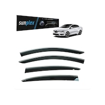 Sunplex Kromlu Cam Rüzgarlığı Renault Menage 4 2015 -2022 İle Uyumlu