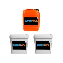 SPP Superpool Toz Klor - Yosun Önleyici - Toz ph Düşürücü Paketi
