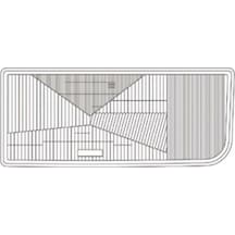 Mercedes Axor Actros 96-04 1840 2523 2528 Sol Far Camı Ayfar 115