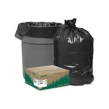 Earthsense Ticari Rnw4850 Konserve Astarı 40x46, 40-45 Gal, 1,25 Mil, Siyah, 100'lü Kutu