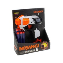 Blaze Storm Nişancı Sünger Atan Tabanca Mini 5 Adet Mermi