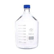 Simax Cam Otoklav Şişe 5000 Ml - Vida Kapaklı Boş Şişe