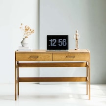 Woodesk Mistral Ahşap Çalışma Masası 120x65 Tik Renk Cpt4633-120