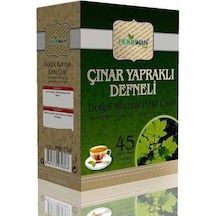 Hekimhan Bitkisel Çınar Yapraklı Defneli Doğal Karışık Bitki Süzen Poşet Çay 45 x 2 G
