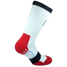 Norfolk Sabonis-K Kırmızı Basketbol Çorabı