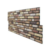 5 Adet X Minik Taş Desenli 3D Strafor Köpük Duvar Paneli (446785996)