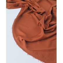 Kızıl Kahve Renkte Jarse Kumaş En: 150cm-10795 Kahverengi