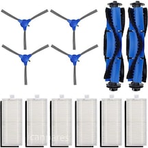 srfn ticaret Anker Uyumlu Eufy Robovac 15C Robot Süpürge Yedek 12 Parçası Aksesuarı