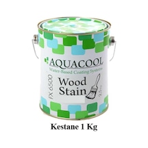 Aquacool Su Bazlı Dış Mekan Verniği Kestane 1 Kg