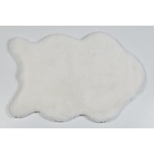Hoom Rugs Rabbit Fur Pearl White Dekoratif Suni Post