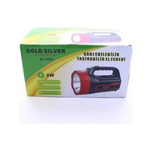 Gold Sılver Gs-2655 5watt Şarjlı Avcı Projektörü El Feneri